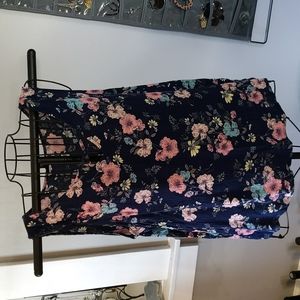 Flowy floral print tank